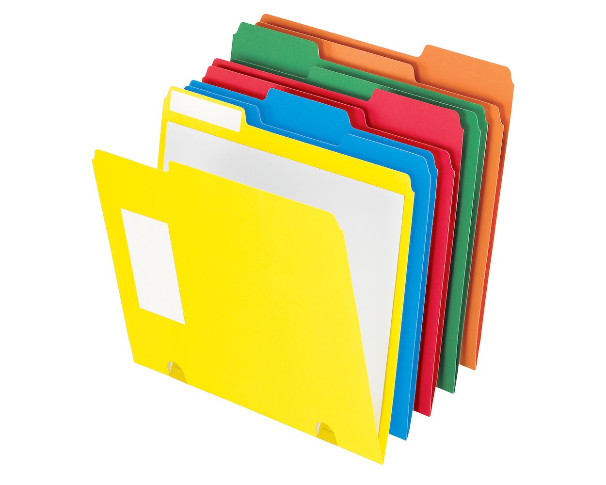 Pendaflex Color File Folders, 1/3 Cut