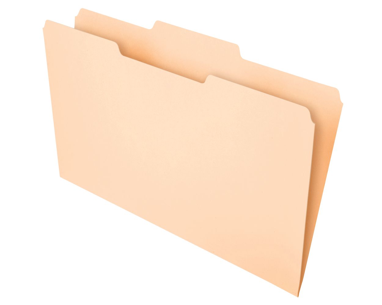 Pendaflex® File Folders, Legal Size, Manila, 1/3 Cut, Center Position,  100/BX