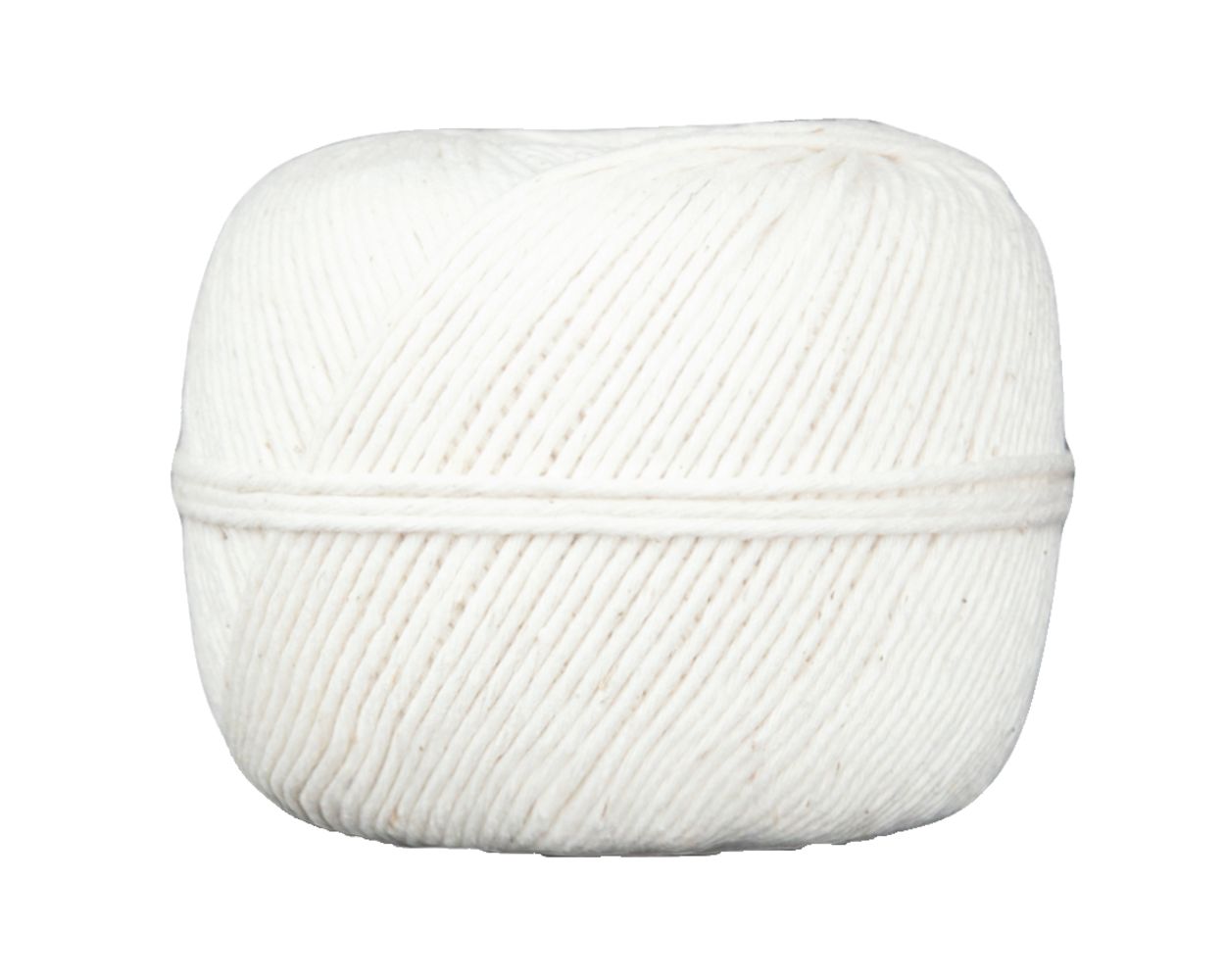 10-Ply 475' Ball of Twine, White Cotton, 6 Rolls per Pack