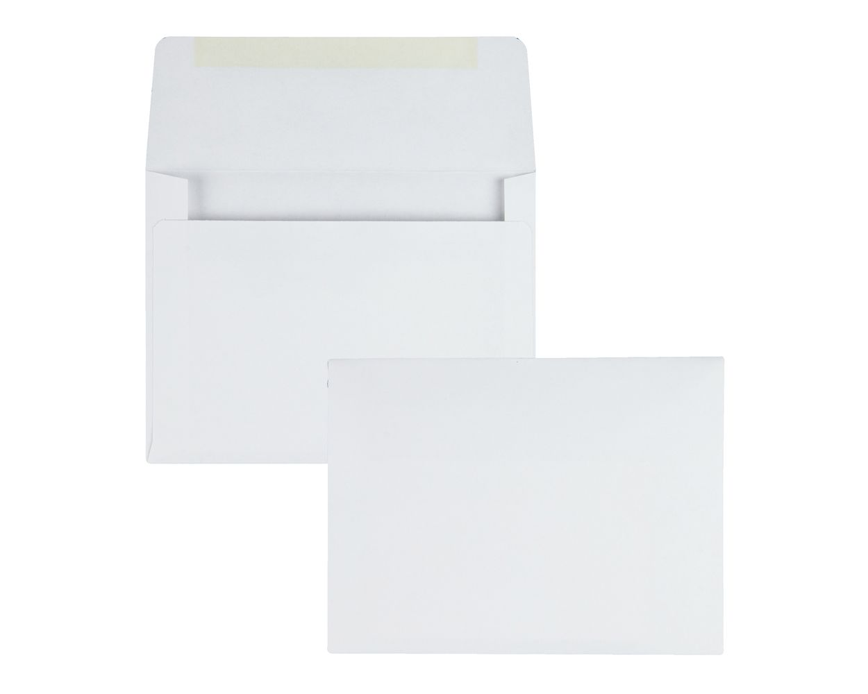 A2 Invitation Envelopes with Gummed Closure, 4-3/8 x 5-3/4, 24 lb. White  Wove, Quarter Fold Sized Envelopes Ideal for Invitations, Photos, Wedding  Announcements, RSVPs and Greeting Cards, 500 per Box